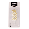 Number Candle White Color