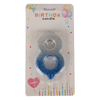 Number Candle Blue Color