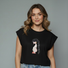 Trendy Graphic Print Girls T-Shirt