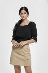 Women's Low-waist Cargo Mini Skirt