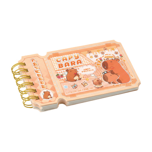 Scratch paper memo pad Notepad diary journal capybara Aesthetic notebook