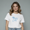 Printed Slogan T-Shirt for girls