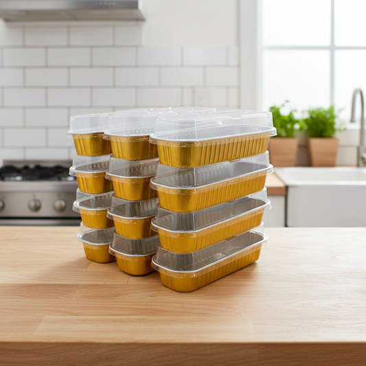 Foil b/ Cups with Lids
