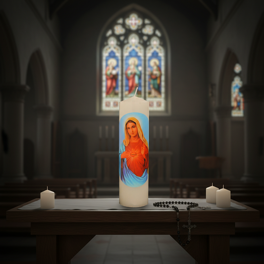 Candle Mother Mary SF-1