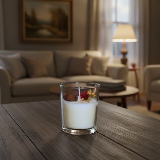 Glass Aroma Candle #1R