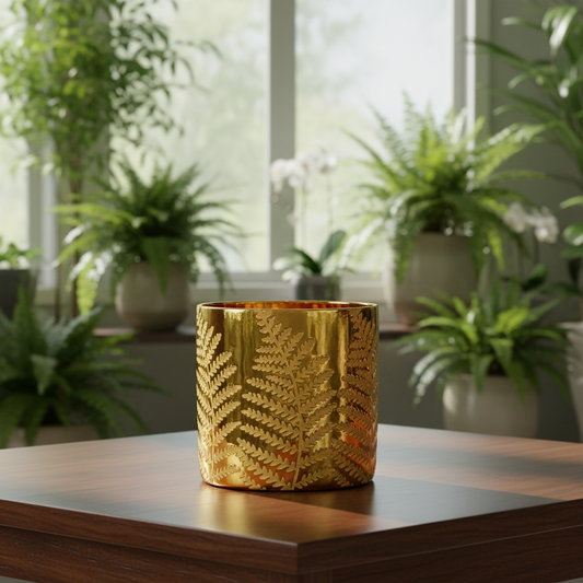 Ornament / Gold Pot 9219