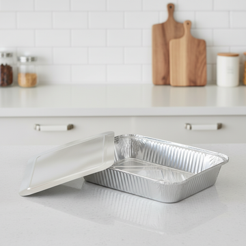 Foil Container with Lid 6PC #231