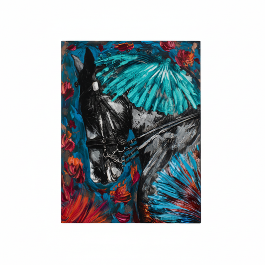 Wall Art Horse 6080