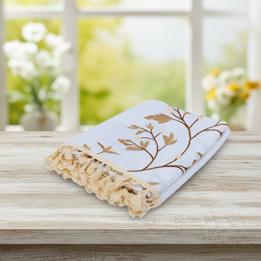 Table Cloth EMB 140*220 9A-2