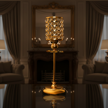Crystal Candle Holder S037A -L