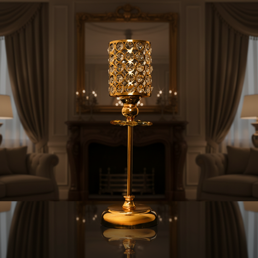 Crystal Candle Holder S037A -L