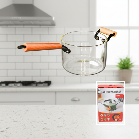 Glass Stovetop Pot #035