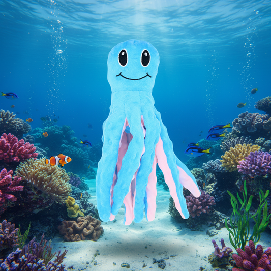 Octopus pet toy