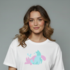 Printed Hhort-sleeved Top for girls