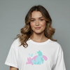 Printed Hhort-sleeved Top for girls