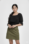 Women's Low-waist Cargo Mini Skirt