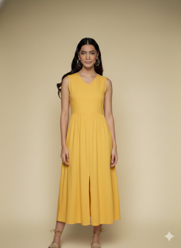 Sleeveless Maxi Dress for girls