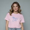 Printed Slogan T-Shirt for girls