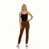 High-Rise Stretch Skinny Twill Trouser