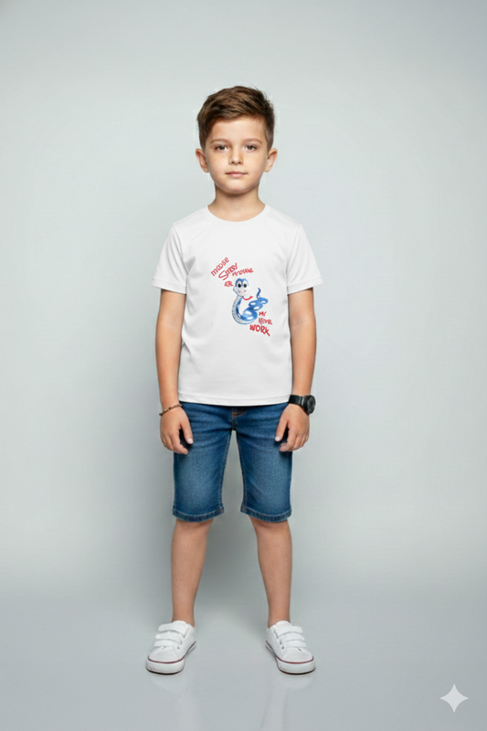 Cartoon Graphic Printed T-shirt