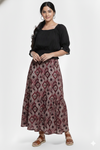 Batik Print Flare Skirt for girls