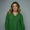 Women's Embroidered Boho Blouse Top