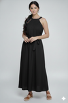 Boho-Chic Smocked Halter Maxi Dress for girls