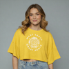 Women's Eco-Conscious Graphic Crop Top