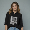 Women's Graphic Printed Polo Top