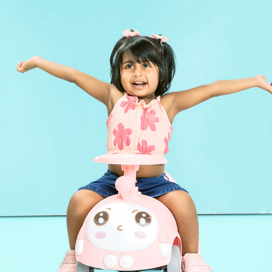 Girls pink flower applique halter top - toddler girl wearing floral kids top