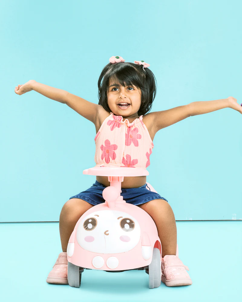 Girls pink flower applique halter top - toddler girl wearing floral kids top