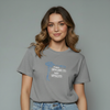 Printed Slogan T-Shirt for girls