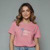 Printed Slogan T-Shirt for girls