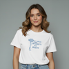 Printed Slogan T-Shirt for girls