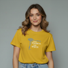 Printed Slogan T-Shirt for girls