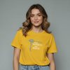 Printed Slogan T-Shirt for girls