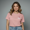 Crew-neck T-shirt for girls