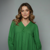 Women's Embroidered Boho Blouse Top
