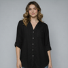 Women's Button-Down Shirt Blouse