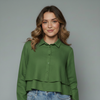 Women's Tiered Hem Blouse