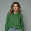 Women's Tiered Hem Blouse