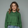 Women's Tiered Hem Blouse