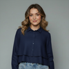 Women's Tiered Hem Blouse