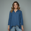 Women's Oversized Button-Down Shirt