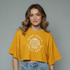 Women's Eco-Conscious Graphic Crop Top