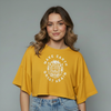 Women's Eco-Conscious Graphic Crop Top