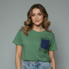 Vintage Comic-Inspired Pocket Top for girls