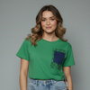 Vintage Comic-Inspired Pocket Top for girls