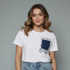 Vintage Comic-Inspired Pocket Top for girls