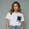 Vintage Comic-Inspired Pocket Top for girls